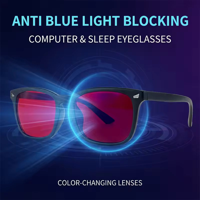 Blue Light Blocking Glasses (Red Lens)